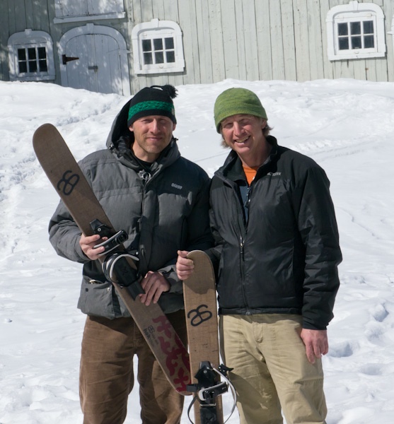 Francois and Nils, Left to Right
